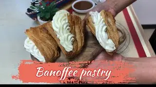 How to make banoffee puff pastry!!#puffpastryrecipe#easyrecipe#thenauticalbakerr#recipe