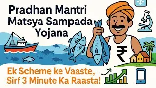 PMMSY Explained in 3 Minutes | Pradhan Mantri Matsya Sampada Yojana | Govt Scheme for , NABARD, RBI