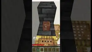 Etag&egrave;re Dans Minecraft  #1 #minecraft #astuce #shorts #astuces #buildhacks