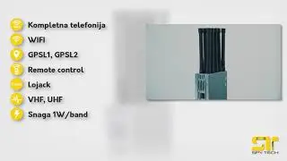 Portable jammer - ručni ometač signala