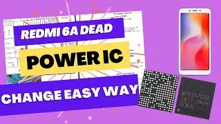 How to Replace Power IC Easy way | How To Reball Power IC & Dead mobile shorting repair