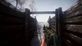 Unity3d FPS WW2 Winter Map Update
