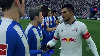 FIFA 20 | Leipzig vs. Hertha Berlin | Bundesliga | at Red Bull Arena