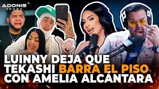 LUINNY DEJA QUE TEKASHI BARRIERA EL PISO CON AMELIA ALCÁNTARA EN PLENO PROGRAMA DE FOGARATE RADIO
