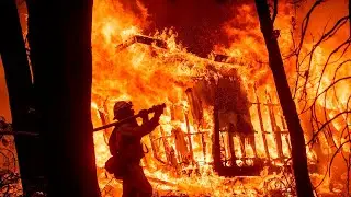 'Entire west coast of America ablaze' in unprecedented wildfires