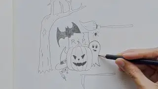 How To Draw Halloween Stuff!