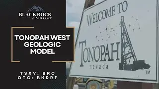 Blackrock Silver&rsquo;s Tonopah West project geologic model from our 2023 resource update