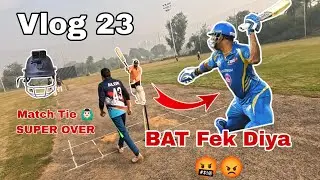 Full Drama in Match 🙆🏻&zwj;♂️ | Super Over | Aggression 🤬 | GoPro 12 Cam