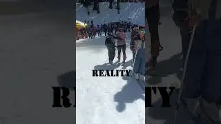 Manali Snow Skating ❄️⛷️ Expectation vs Reality 😂