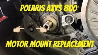 Polaris Axys 800 Motor Mount Replacement and Why They Fail