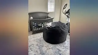 Big Joe Bean Bag Chair, Large, Black Lenox review