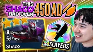 I 3 Starred Shaco At 3-1 And Ended This Game With OVER 450 AD?! I Set 14 TFT