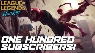 100 SUBSCRIBERS! THANK YOU ALL!