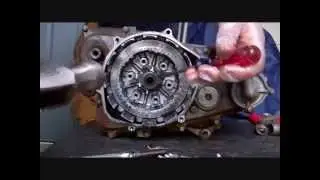 CRF 450 clutch disassembly
