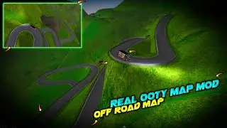 Real Ooty Map Mod🤩💖 | How to Go to Ooty In bussid| Bus simulator Indonesia game | Tamil Explanation
