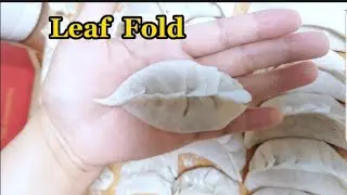 LEAF DUMPLING FOLD SIMPLIFIED
