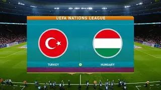 ⚽ Turkey vs Hungary ⚽ | UEFA Nations League (03/09/2020) | PES 2020