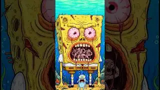 Horror SpongeBob | Scary SpongeBob #horror #scary #spongebob #shorts