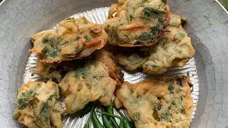 BAKWAN DAUN UBI X JAHE SEREH GULA AREN,PAS BANGET DI KALA MUSIM HUJAN!!!