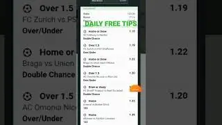 DAILY FREE FOOTBALL TIPS#bettingtips