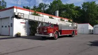 Richfield Springs 1970's American LaFrance Aero chief final send off & a look at her replacement