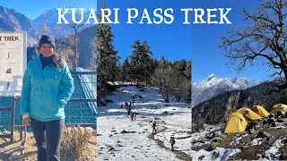 KUARI PASS TREK | MOST BEAUTIFUL WINTER TREK | DECEMBER 2024