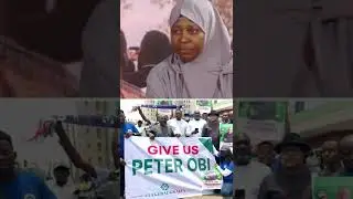 AISHA YESUFU DEFENDS OBIDIENTS: PETER OBI 2023 #shorts