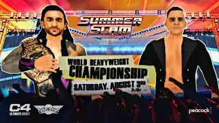 WR3D 2K24 | DAMIAN PRIEST VS GUNTHER | SUMMERSLAM 2024 | WORLD HEAVYWEIGHT CHAMPIONSHIP | CLEVELAND