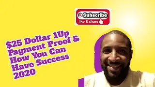 $25 Dollar 1Up Payment Proof & How You Can Have Success | #RobertBarry #makemoneyfromyourcellphone