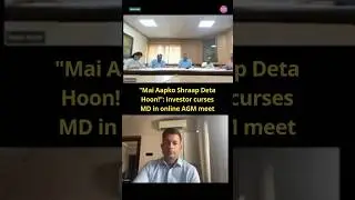 Shocking Viral Video from GKB Ophthalmics AGM! #indianews