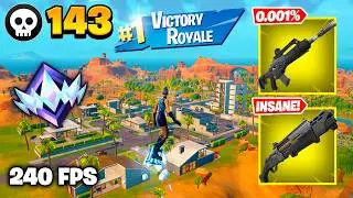 Fortnite Unreal Ranked Reload | High Kill Gameplay | Keyboard & Mouse | 240 FPS
