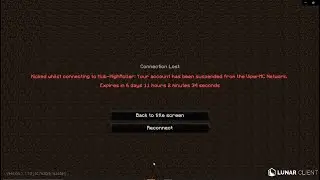 I got banned on ViperMC... *DEMOTED*