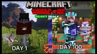 I survived 100 days in 1.21 new update /part1 ||Capacitor-79|| #minecraft #gta