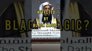 Best Cure of Black-Magic!!! | Mufti Menk #islamicshorts #islamicstatus