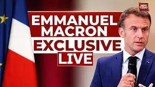 France President LIVE: Emmanuel Macron Exclusive Interview  | France President Interview 2018