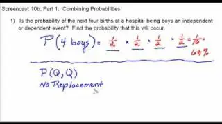 Combining Probabilities, Part 1