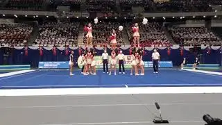 まつばチアリーディングクラブ　JAPANCUP2022 自由演技競技　中学校部門(決勝)