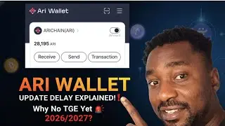 ARI Wallet Update Delay Explained! Why No TGE Yet 🚨