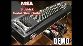 MSA Sidekick Pedal Steel Guitar Demo