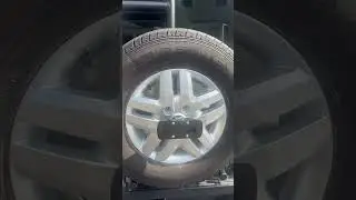 Aluminess Ladder and Tire Mount. Awesome!