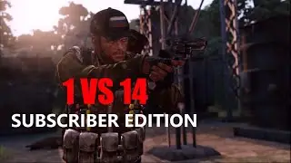 1 vs 14 Comeback (Subscriber Edition) - The Last of Us: Remastered Multiplayer (Suburbs)