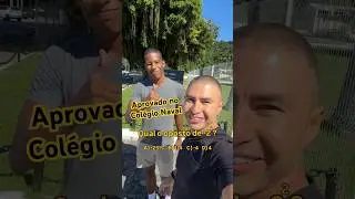 Aprovado no Col&eacute;gio Naval