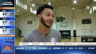 Student athlete saved by a heart screening now pays it forward
