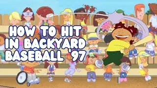 How to Hit in Backyard Baseball '97!
