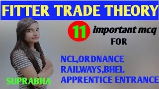 fitter mcq|fitting mcq for NCL |important mcq for all gov job|onlineclassesbypriya