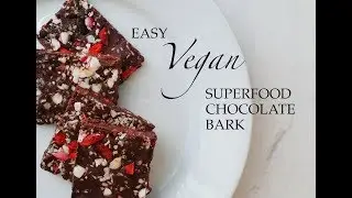 Vegan Superfood Chocolate Bark - for Natural Grocers