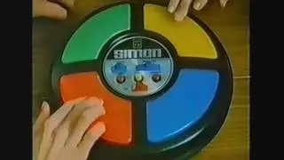 Simon 1970's Computer game Vintage British TV Commerical