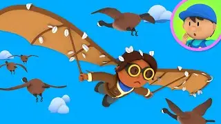 A Flying Machine gets squeaky clean at the Car Wash | Cartoon for Kids