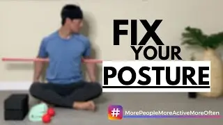 Fix Your Posture in 7 Mins I More People More Active More Often