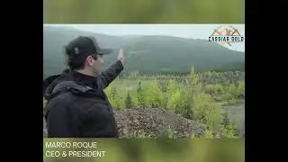 CEO Marco Roque at Cassiar's Tailings Facilities